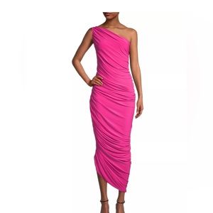Dark Pink Norma Kamali Diana Dress S